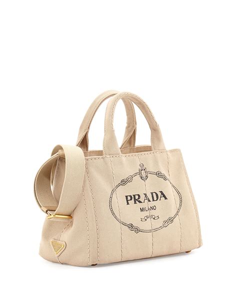 prada tote logo canvas robot printed pouch black white|prada totes farfetch.